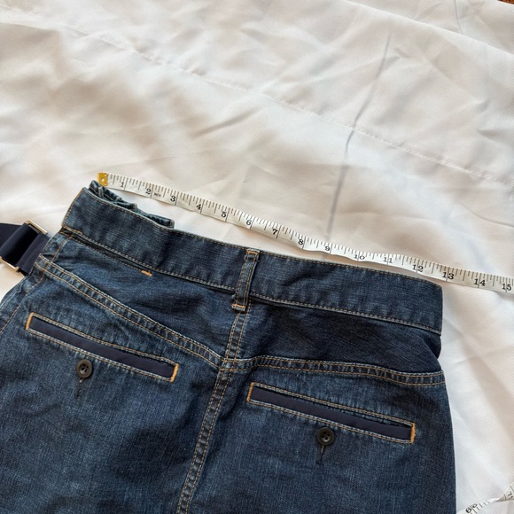 Sacai Asymmetrical Denim Skirt - Picture 3 of 12